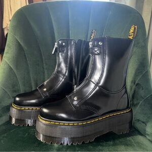 Dr. Martens Jetta Hi Max Platform Leather Boots